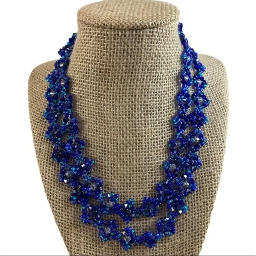 Hand Crafted 36” beaded